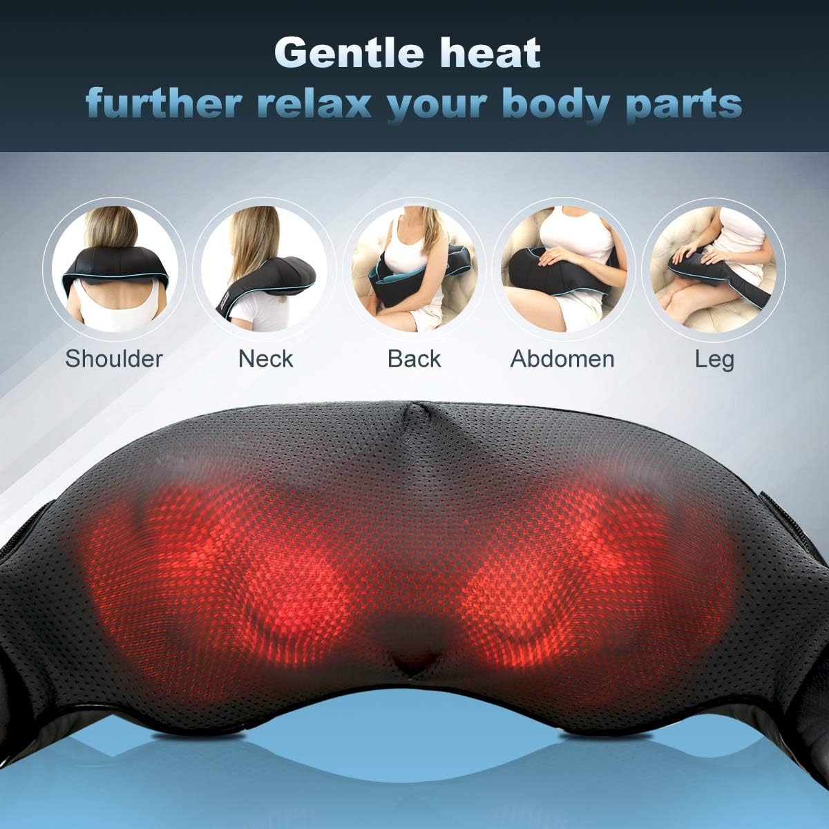 Shiatsu Back, Shoulder, and Neck Massager