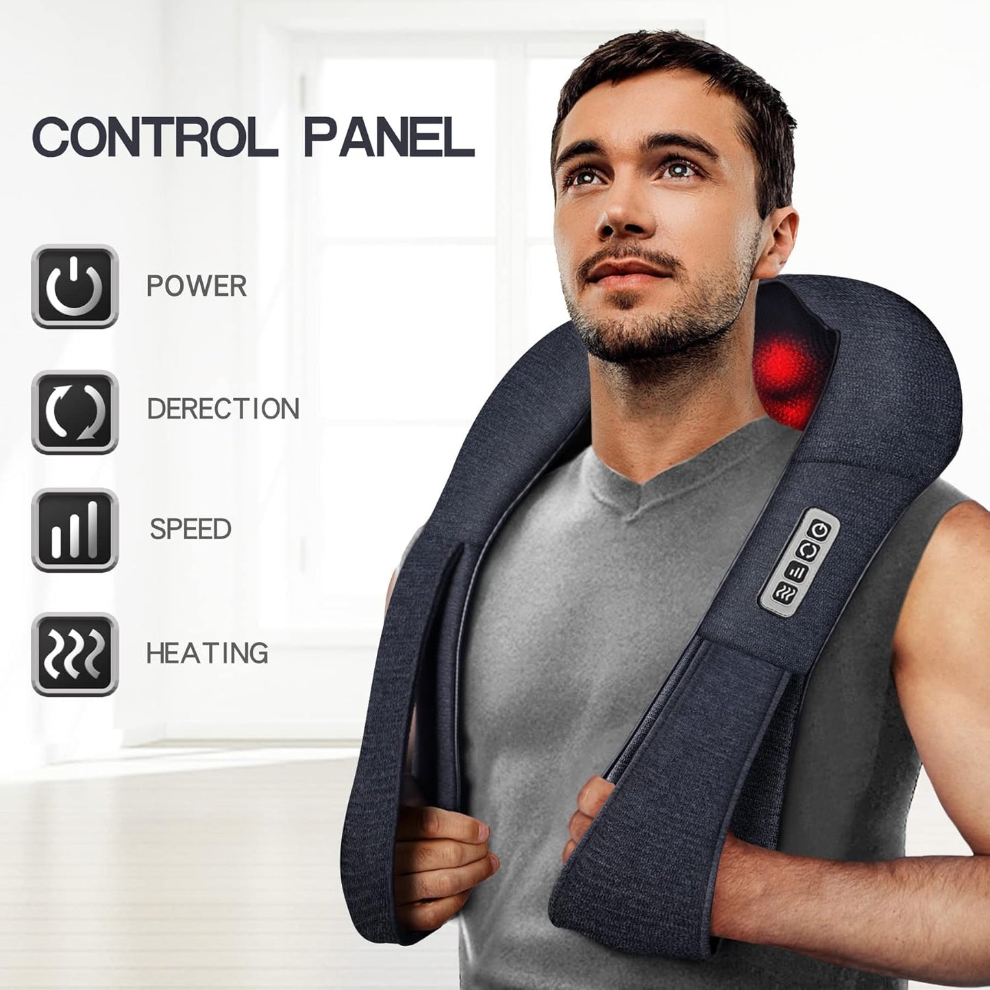 Shiatsu Back, Shoulder, and Neck Massager