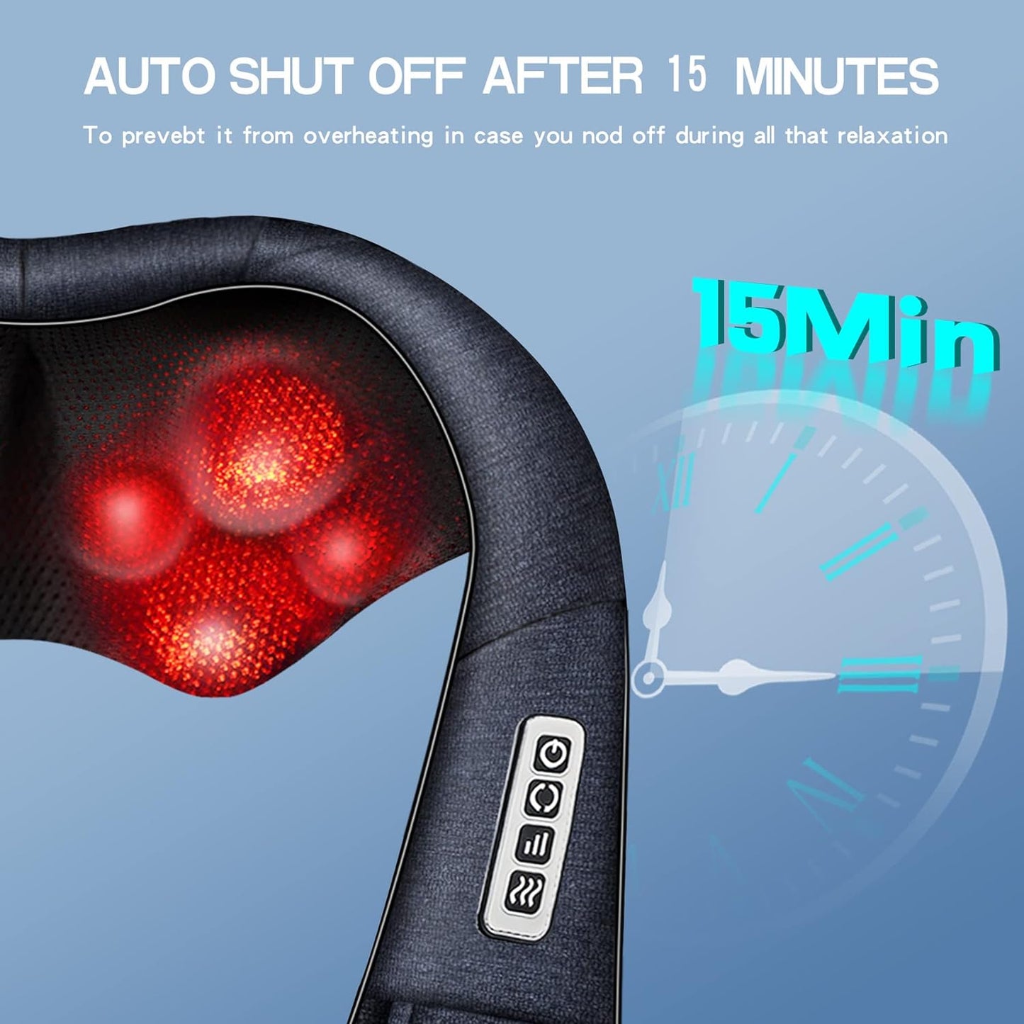 Shiatsu Back, Shoulder, and Neck Massager