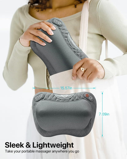 Massage Pillow for Back, Shoulders, Legs, Foot, Body Muscle Pain Relief