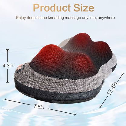 Massage Pillow for Back, Shoulders, Legs, Foot, Body Muscle Pain Relief