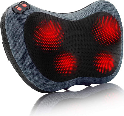 Massage Pillow for Back, Shoulders, Legs, Foot, Body Muscle Pain Relief